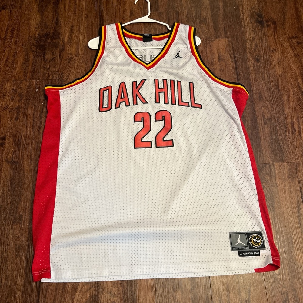Carmelo Anthony 2002 Oak Hill High School Basketball Jersey